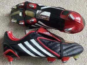BNWT 2007 ADIDAS PREDATOR POWERSWERVE SG FOOTBALL BOOTS UK 10.5 - Picture 1 of 2