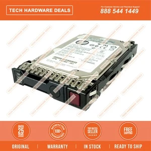 653955-001 HPE 300 GB SAS 6G 10K SFF SC HDD - Foto 1 di 3