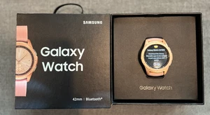 Samsung Galaxy Watch SM-R810 Rose Gold 42mm Top Zustand - Bild 1 von 4