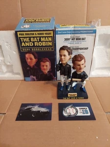 Chinooks Paul Molitor & Robin Yount / The Bat Man & Robin Dual Bobblehead NIB - Picture 1 of 22