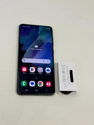 Samsung Galaxy S21 FE 5G - 128GB Factory Unlocked Graphite - Excellent Condition - Image 1 of 4