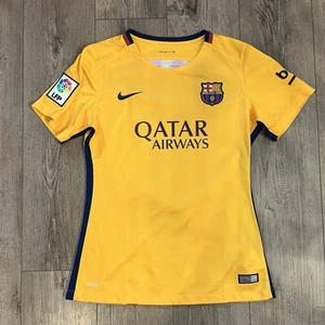 Nike Dri Fit FC Barcelona Messi Jersey Woman’s Medium Rare Colorway - Picture 1 of 12