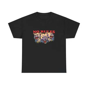 No Rules For The Dawgs Graphic T Shirt NEW Heavy Cotton Tee - Picture 1 of 5