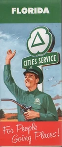 1960 Cities Service Road Map: Florida NOS - Imagen 1 de 1