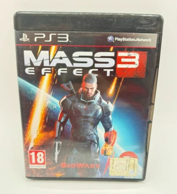 Mass Effect 3 PS3 Sony Playstation PAL ITA gioco usato italiano COMPLETO - Immagine 1 di 3