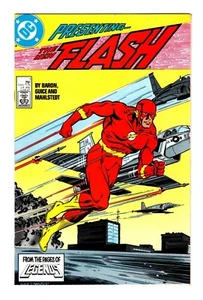 THE FLASH 1 (VF+ 8.5) 1987 2nd SERIES / NEW TEEN TITANS / vs VANDAL SAVAGE * - Picture 1 of 2