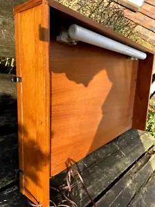 String Regal 60er Jahre Ablage goß mit Licht Vintage Esche Regalsystem Danish ! - Bild 1 von 5