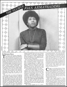 Joan Armatrading Original Dreiseitenartikel 1980 mit 2 Fotos - Bild 1 von 3