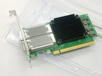 MCX556A Mellanox MCX556A-EDAT CONNECTX-5 EX VPI 100GB QSFP28 NETWORK ADAPTER - Image 1 of 4