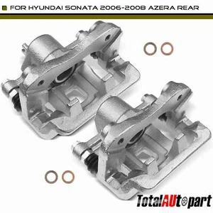 2x Disc Brake Caliper for Hyundai Sonata 2006-2008 Azera 2006-2009 Rear LH & RH - Picture 1 of 8