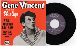 GENE VINCENT - "WELL I KNOCKED" s/w "JUMP BACK, HONEY JUMP BACK" BEIDES HÖREN - Bild 1 von 1