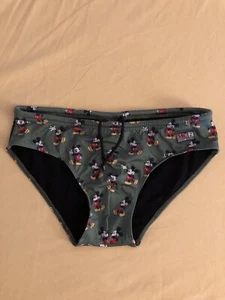 COSTUME UOMO "MC2 SAINT BARTH" COLORE VERDE MICKYE MOUSE CON LACCI TG. S - Foto 1 di 4