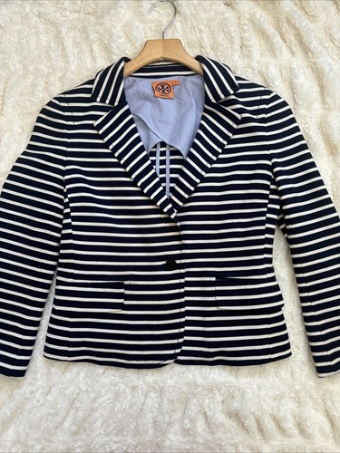Tory Burch Giacca a Righe Blazer