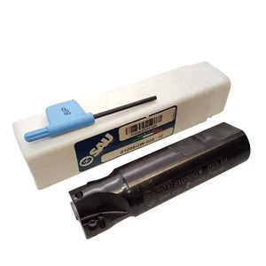 25 mm Fräswerkzeug APKT 1003 SAU S1086GW-025.10 Wendeplatten Kühlmittel durch - Bild 1 von 2