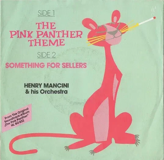 Henry Mancini & His Orchestra The Pink Panther Theme Vinyl Single 7inch RCA - Bild 1 von 1