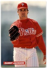 1994 Philadelphia Phillies Photocards Danny Jackson