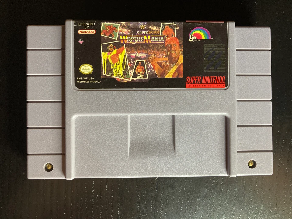 WWF Super WrestleMania SNES Cartridge Only - Image 1 of 3