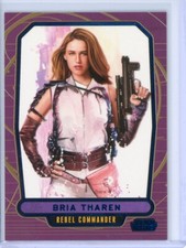 2013 Topps STAR WARS Galactic Files 2 BRIA THAREN Blue Foil Parallel #283/350