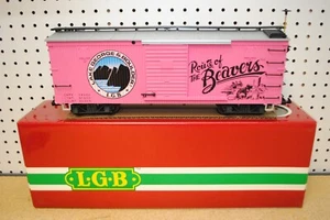 LGB 4090 Lake George & Boulder Route of the Beavers Box Car *G-Scale* - Picture 1 of 8