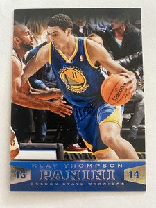 Klay Thompson 2013-14 Panini Card #33 Golden State Warriors