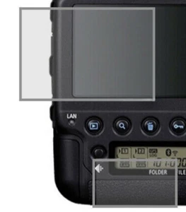 Verre Trempé LCD + Coque Info Épaule Supérieure pour Canon 1DX Mark II III - Photo 1 sur 3