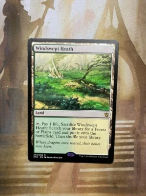 MTG Windswept Heath Khans of Tarkir 248/269 Regular Rare X1-2 Copies Near Mint - Image 1 of 4