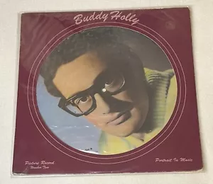 BUDDY HOLLY – PICTURE DISC - Portrait In Music Series - Record #2 - SEALED LP NM - Picture 1 of 1