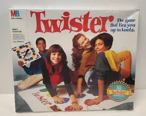 Vintage 1986/1993 Milton Bradley Twister Board Game (Sealed New) - Picture 1 of 6