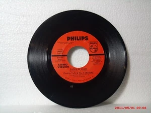 FRANKIE VALLI & THE 4 SEASONS -(45)- PROMO - PATCH OF BLUE (STEREO) / MONO- 1969 - Picture 1 of 2