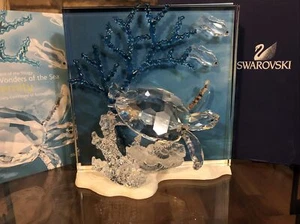 Swarovski Kristall Wonders of the Sea Eternity Schildkröte Figur farbig mit Box - Bild 1 von 9