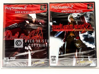 Devil May Cry + Devil May Cry 3 - PS2 - Brand New | Factory Sealed - Image 1 of 4