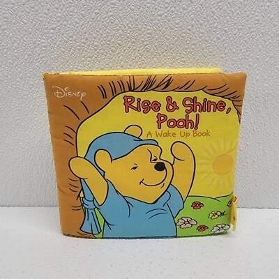 SoftPlay Disney Winnie The Pooh Rise & Shine Pooh Baby Cloth Book 2006 - Image 1 of 4