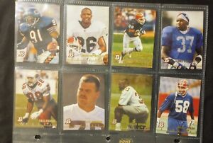 1994 Bowman Football NFL Trading Cards -Very good to Excellent - Pick Your Card