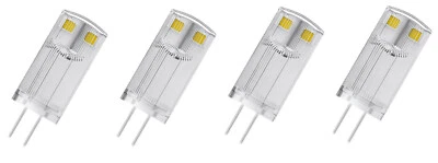 4x OSRAM LED STAR PIN 10 G4 0,9W = 10W 12V warmweiß 100 lm EEK:F (Spektrum A-G) - Bild 1 von 4