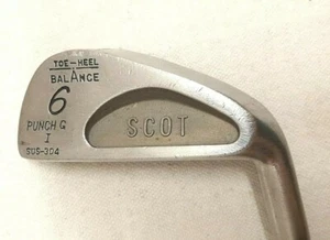 //Scot Punch G - I - Sus - 304 32* #6 Iron - Men's - RH - Steel Shaft - #1067 - Picture 1 of 12