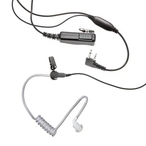 Heavy Duty Covert Acoustic ICOM Radio 2 Pin Earpiece - Picture 1 of 3