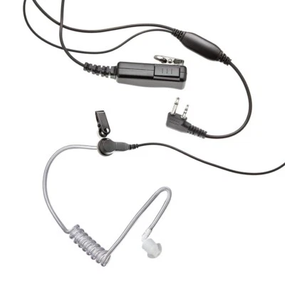 Heavy Duty Covert Acoustic ICOM Radio 2 Pin Earpiece - Image 1 of 3