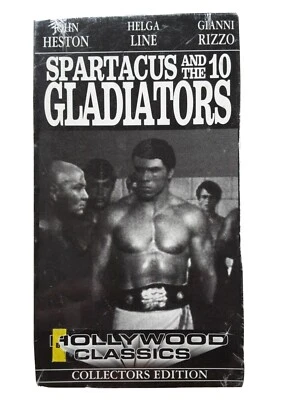 Spartacus and the Ten Gladiators (VHS) New Unopened - Image 1 of 3
