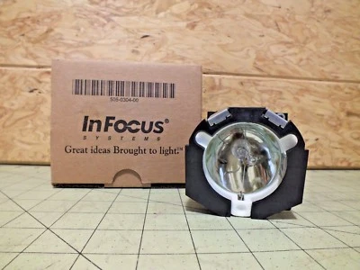 Nuevo InFocus 340-0403-00 LÁMPARA PROYECTOR BOMBILLA y CARCASA NUEVO EN CAJA Foto 1 de 2