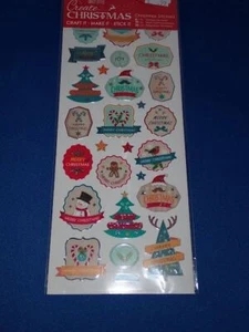 do craft christmas stickers - Picture 1 of 1