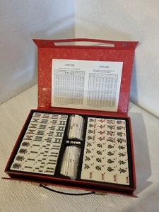 Mah Jong HPG & Son Jackpot Game in Case Mahjong Jongg Vintage 144 Tiles Sealed - Picture 1 of 24