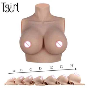 Senos falsos Silicona Formas de Pecho Sexy Enorme Travesti Juegos con disfraces Pecho - Imagen 1 de 16