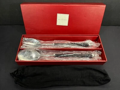 Pottery Barn Bronze Seed Bead Long Servers ~ NIB - Image 1 of 4