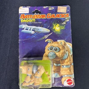 VTG Mattel 1978 Battlestar Galactica Daggit Robot Pet Action Figure Sealed - Picture 1 of 14