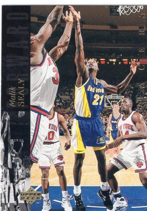 Malik Sealy 1994 Upper Deck #114 Indiana Pacers - Image 1 of 1