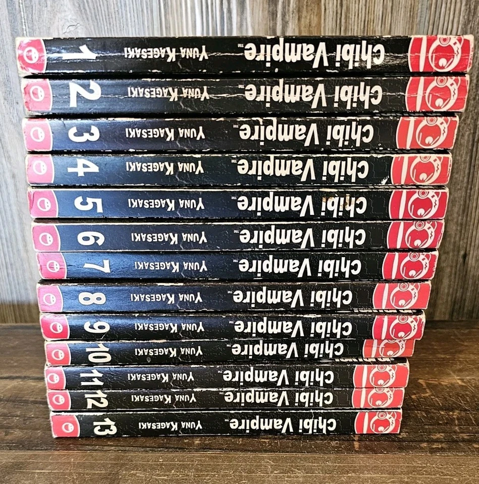 CHIBI VAMPIRE Vol 1-13 Serie MANGA Set Yuna Kagesaki INGLÉS Usado  Foto 1 de 4