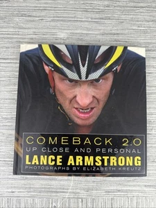 Comeback 2.0 Up Close & Personal Lance Armstrong  2009 1st/1st Hardcover - Foto 1 di 7