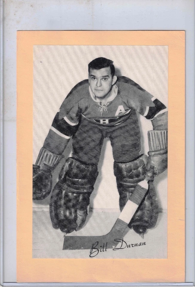 1944-64 Beehive Bee Hive Corn Syrup hockey Bill Durnan Group 2 NM- CANADIENS - Image 1 of 2