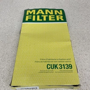 MANN Charcoal Cabin Air Filter CUK3139 For BMW 528i 528xi 530i 650i M5 L6 V8 V10 - Picture 1 of 3