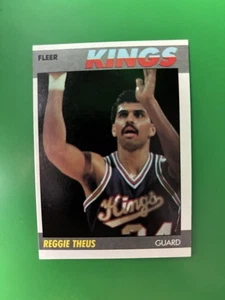 Fleer Reggie Theus Sacramento Kings 1987-88 #105 - Imagen 1 de 2